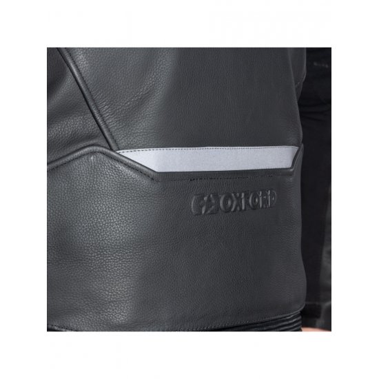 Oxford Cypher 1.0 Leather Motorcycle Jacket at JTS Biker Clothing